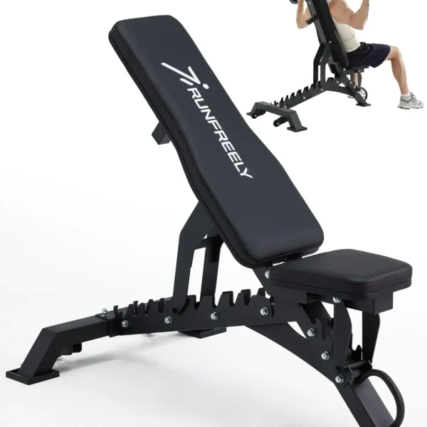 Heavy Duty and Adjustable Weight Bench 1000LB Capacity
